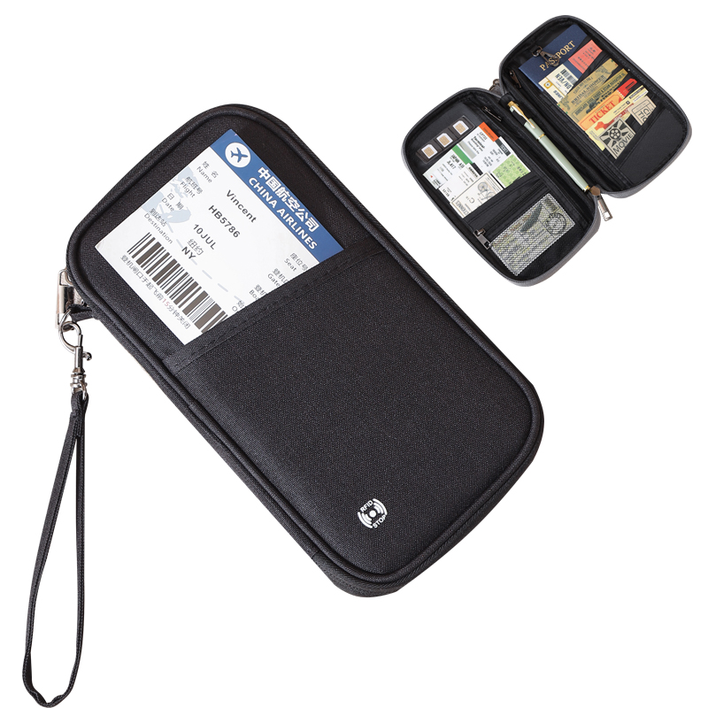 Rfid Blocking Passport Wallet  – Card Top Loader recenzja i cena