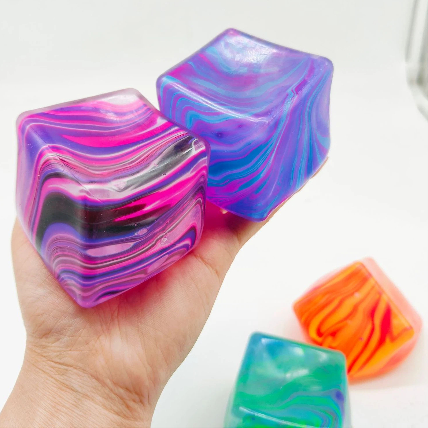 Needoh Soft and Glutinous Sens – Fidget Cube Original recenzja i cena