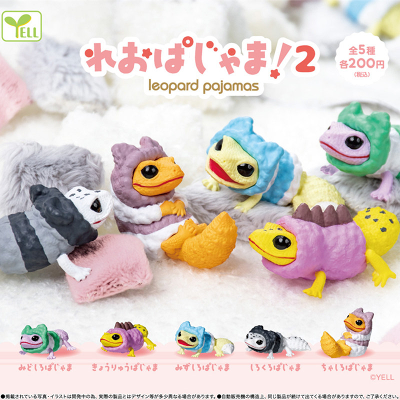 Japanese Genuine YELL Gecko Li – Capsule Toy Gashapon recenzja i cena