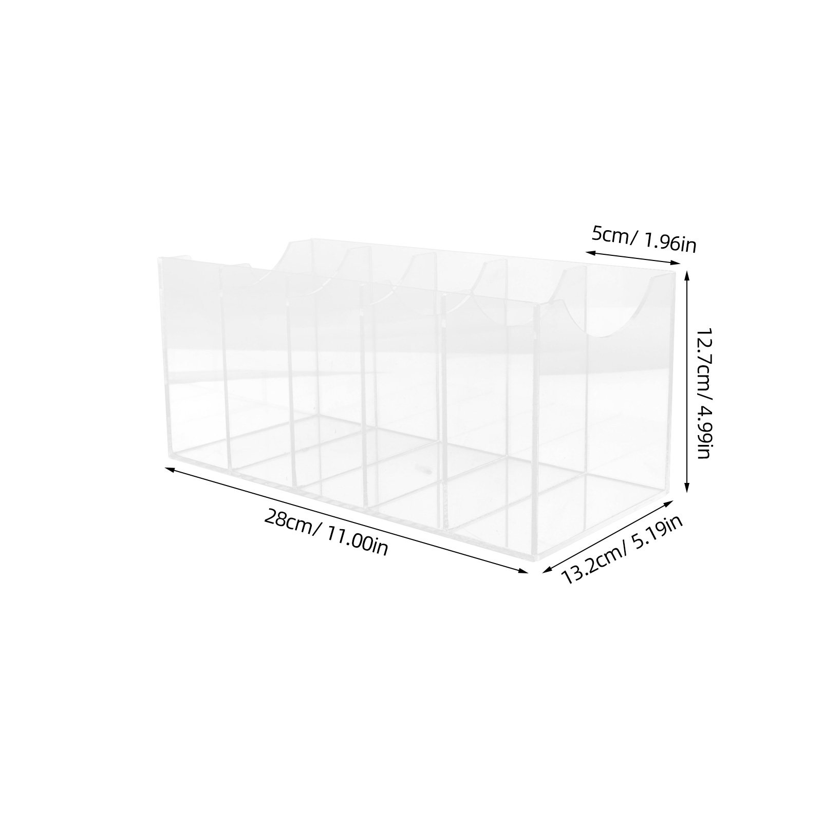 5-Compartment Acrylic Belt Org – Display Case Acrylic recenzja i cena
