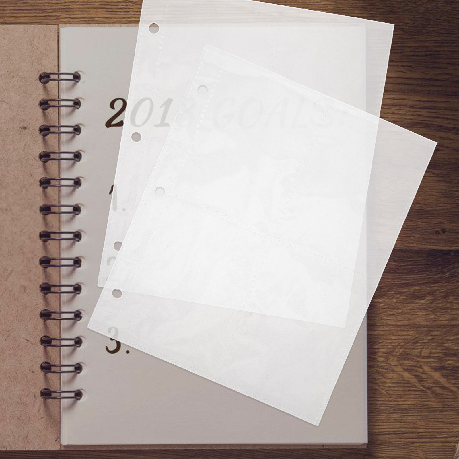 10Pcs Card Binder Refill Pages – Trading Card Binder recenzja i cena