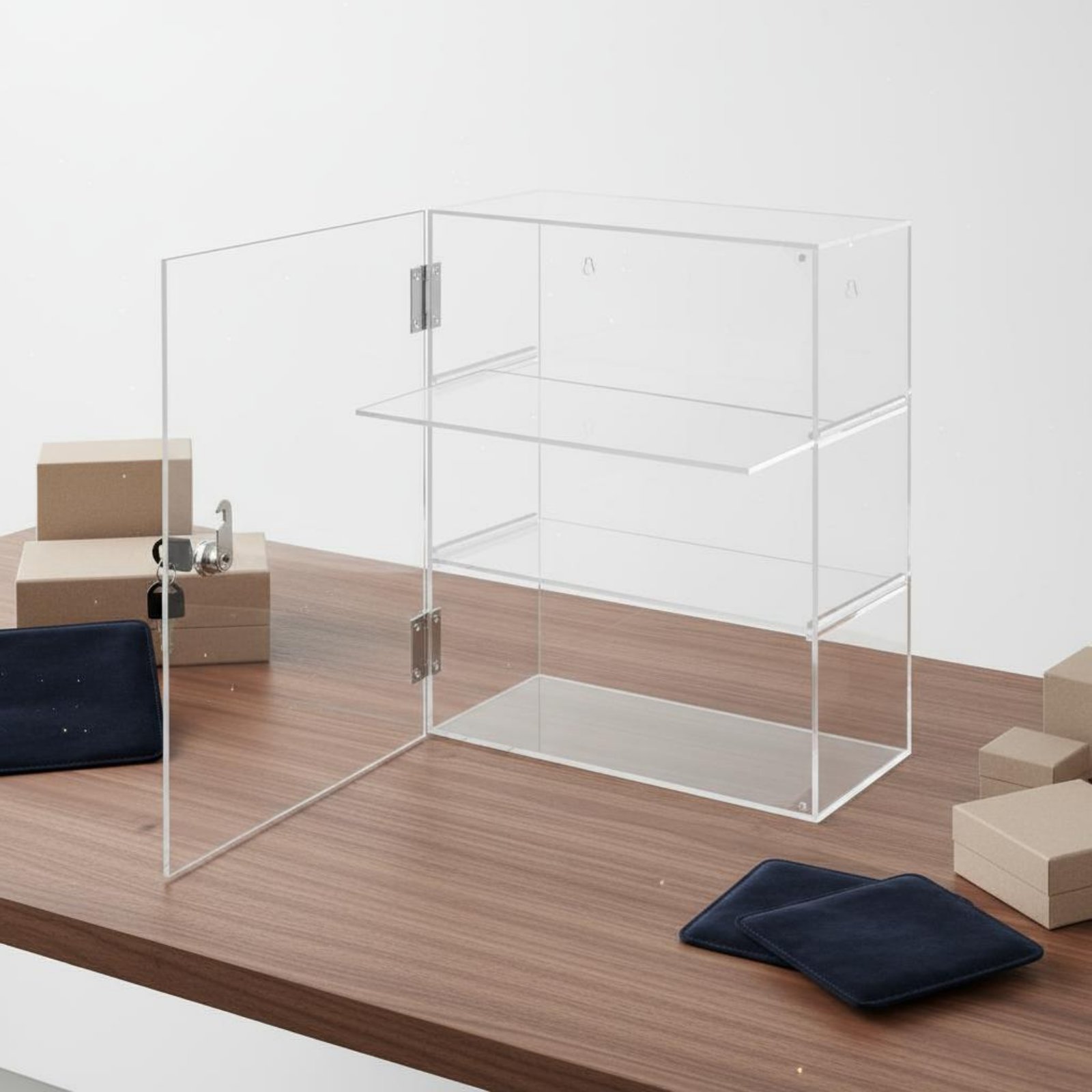 Locking Acrylic Display Case L – Display Case Acrylic recenzja i cena