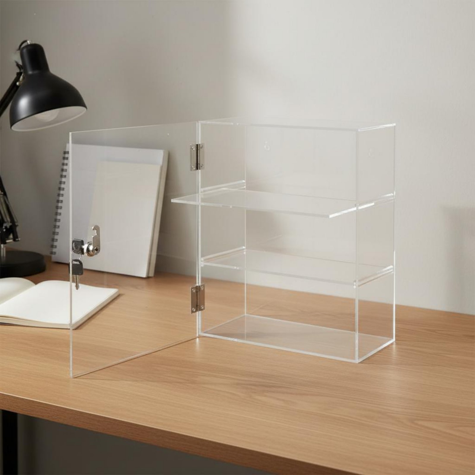 Locking Acrylic Display Case L – Display Case Acrylic recenzja i cena