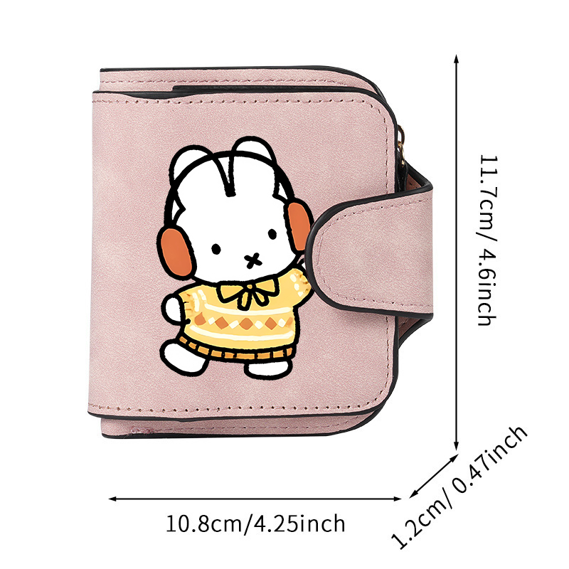 Miffy Women Short Wallet Korea – Card Top Loader recenzja i cena