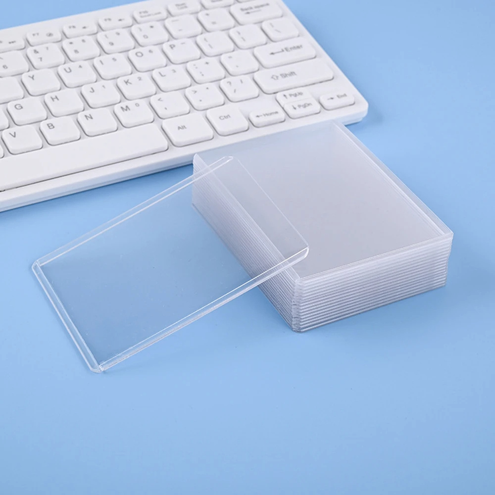 25Pcs PVC Hard Plastic Card Sl – Card Top Loader recenzja i cena