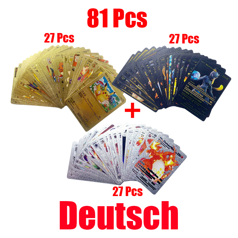 81-15Pcs Pokemon Cards Gold Si – Pokemon Binder Card recenzja i cena