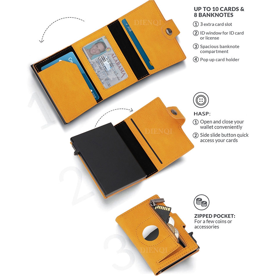 Airtag Wallet Rfid Credit Card – Card Top Loader recenzja i cena