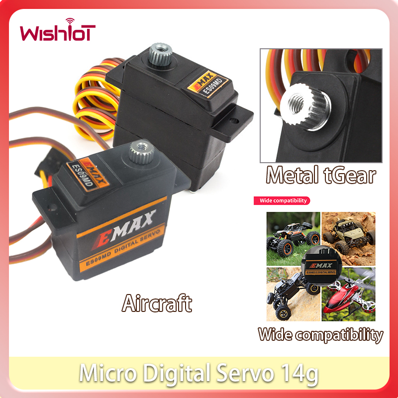 14g Micro Digital Servo ES09MD – Model Airplane Plastic recenzja i cena