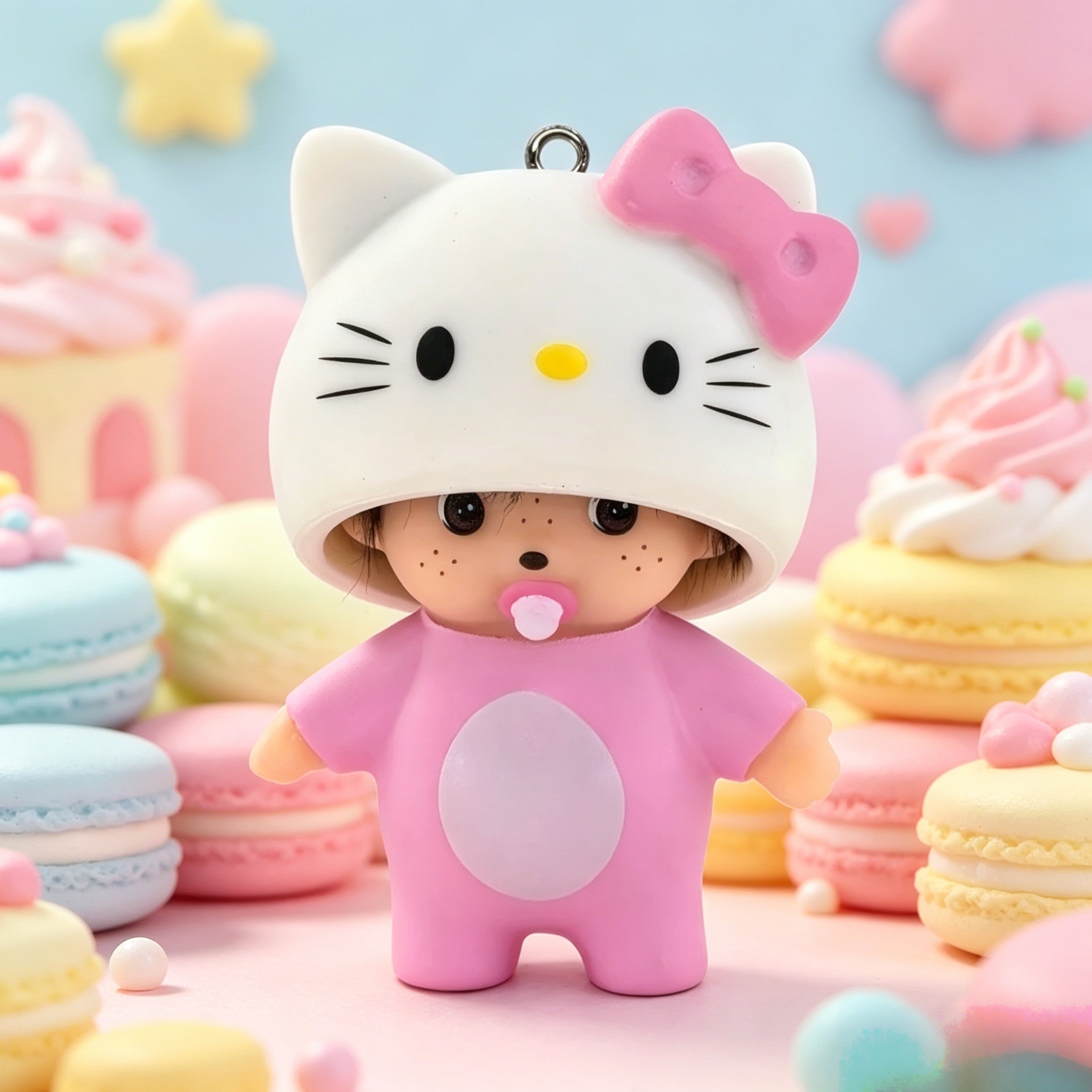Cute Hello Kitty Keychain Anim – Vinyl Figure Blank recenzja i cena