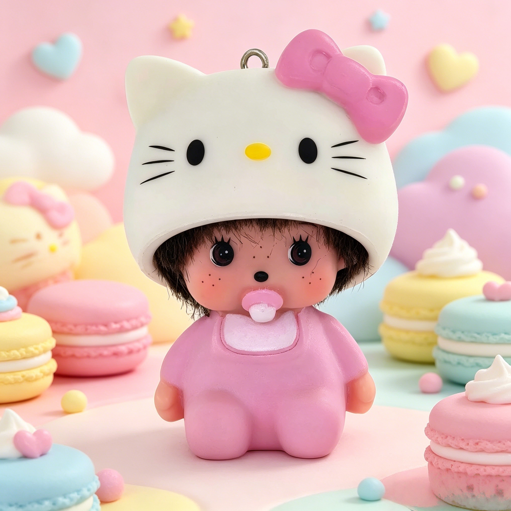 Cute Hello Kitty Keychain Anim – Vinyl Figure Blank recenzja i cena