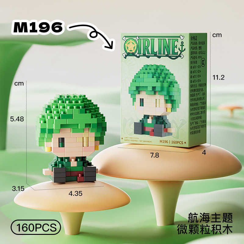 New ONE PIECE Sun God Nika Luf – Building Block Mini recenzja i cena